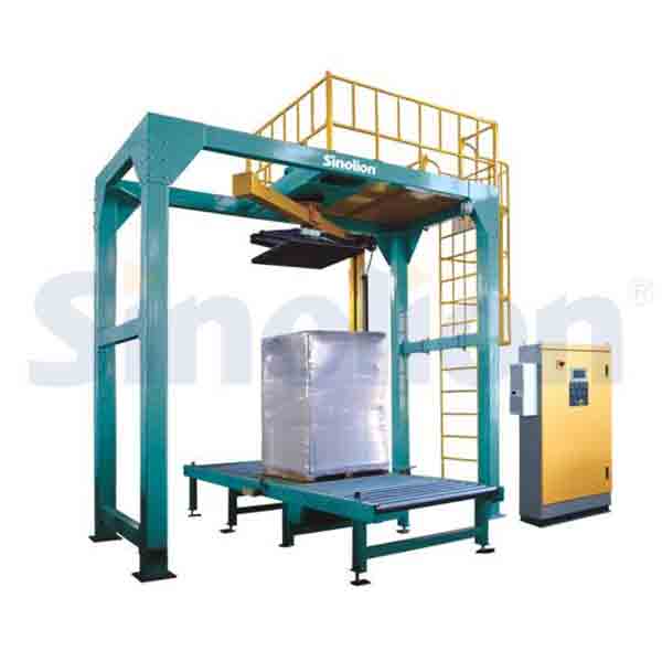 R1800FZ-PLCS悬臂压顶在线式缠绕包装机