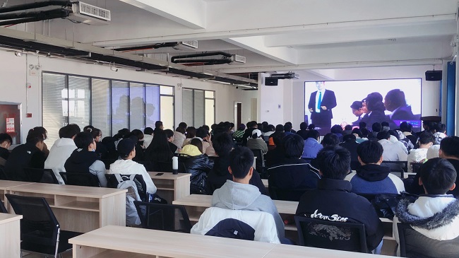 山东管理学院师生来我司开展认知实习